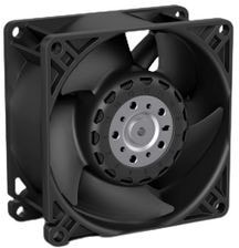 8008018011 8315100136, DC Fans Axial Fan, 80x80x38mm, 12VDC, 103CFM, 63W, 71dBA, 310mm Wire, Tach/PWM, IP10 Hirschmann