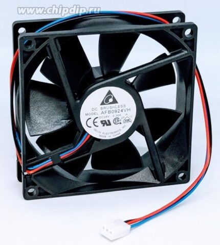 8022204507 Вентилятор Delta Electronics AFB0924VH 24v 0.3A 92x25 3pin Hirschmann