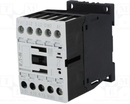 8002676678 DILM12-10(220VDC), Контактор 12 А, управляющее напряжение 120В (DС), 1 НО доп. контакт, категория применения AC-3, AC- Hirschmann