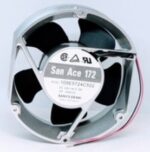 8007681653 Вентилятор SanAce172 109E5724C502 DC 24V 2.3A 172x150x51 2pin Hirschmann — изображение 2