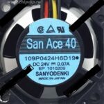 8017873440 Вентилятор SanAce 109P0424H6D19 24V 0,07A 40x20 A90L-0001-0385#T () Hirschmann