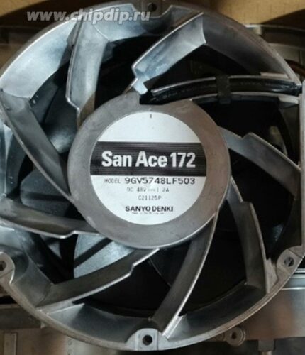 8017873654 Вентилятор SanAce 9GV5748LF503 040930P 172x150x51 4pin 1.2A 48V () Hirschmann