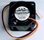 8005532153 109P0424G301, DC Fans DC Axial Fan, 40x40x28mm, 24VDC, Tachometer Hirschmann