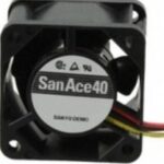 8017873608 Вентилятор Sanyo Denki model 9A0824S44041 24v 0.1A 3pin 80x25 () Hirschmann
