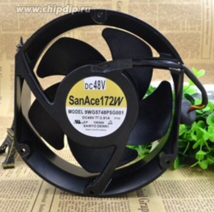8017873680 Вентилятор Sanyo Denki San Ace 172W 9WG5748P5H001 (9WG5748P5H003) 172x150x51мм 48V 78W 1.62A OEM () Hirschmann