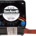 8017873434 Вентилятор Sanyo Denki San Ace 40 109P0412K3233 40x28мм 12V 0.55A OEM () Hirschmann