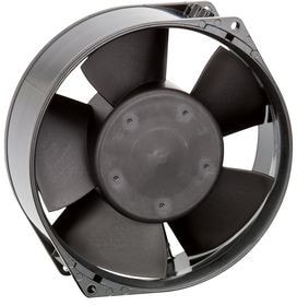8034475026 7214N/12, Axial Fan, 24 V dc, dc Operation, 345m³/h, 2.45 → 22W, 615mA Max, 150 x 150 x 55mm Hirschmann