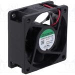 8025280959 EE60251B2-000U-A99, Вентилятор осевой, 12В DC, 60х60х25мм, 0,07А, 0,84Вт, качения, 3800об/мин, 2 провода Hirschmann