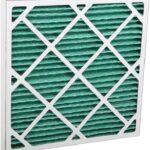 8028946504 Cotton, PET Pleated Panel Filter, G4 Grade, 8 MERV Rating, 495 x 495 x 45mm Hirschmann