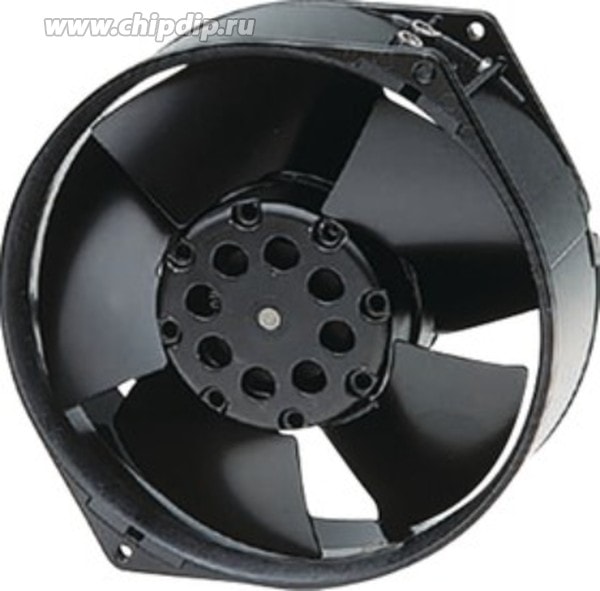 doc042027009 8017873940 Вентилятор ROYAL FAN T675D / T675D-9 200V 43/40w 172x55 170x55 круг с ушами между ушами 162 () Hirschmann — изображение 1
