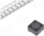 8021465305 DR127-150-R, Дроссель: проволочный; SMD; 15мкГн; Iраб: 5,03А; 24,7мОм; ±20% Hirschmann
