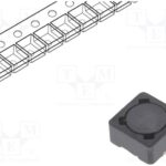 8021465305 DR127-150-R, Дроссель: проволочный; SMD; 15мкГн; Iраб: 5,03А; 24,7мОм; ±20% Hirschmann