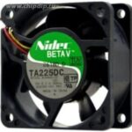8017873694 Вентилятор Nidec Beta V TA225DC B34605-57 60x25мм 12V 0.58A (в оснастке 218634-001 FOXCONN) () Hirschmann
