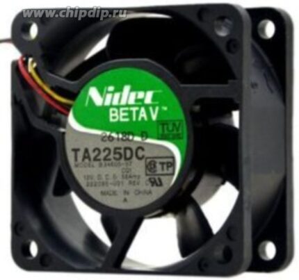 8017873694 Вентилятор Nidec Beta V TA225DC B34605-57 60x25мм 12V 0.58A (в оснастке 218634-001 FOXCONN) () Hirschmann
