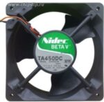 8007683411 Вентилятор Nidec Beta V TA450DC B34262-58 120x38мм 12V 0.8A OEM Hirschmann — изображение 2
