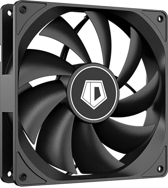 8021029916 Вентилятор для корпуса ID-Cooling FL-12025K черный 120мм 1250rpm 21db 3-pin Hirschmann — изображение 3