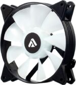 8056079455 Кулер Lyambda LAC-01 (чёрный, ARGB, 1100 RPM, 20.3 dBA, 36.54 CFM, 4-Pin/5v ARGB) Hirschmann — изображение 4