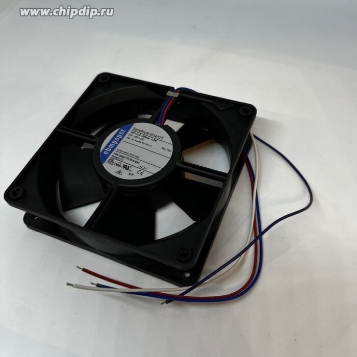 8015506580 EBMPAPST VarioPro 4314/17 T 24V 200mA 4.8W 120x32 3pin Hirschmann — изображение 2