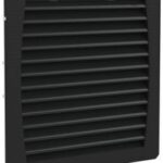 8050781783 11740001050, PFA Series Fan Filter for 223 x 223mm Fans, Thermoplastic Frame, 252 x 252 x 44mm Hirschmann