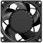 8046440750 8315100284,AC Axial Fan, 230V, Square, 92 mm, 38 mm, Ball Bearing, 28.2 CFM Hirschmann