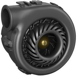 8009050537 8315100115, Blowers & Centrifugal Fans Centrifugal, 65.5x64.5x64.1mm, 24V, 15.1CFM, 32W, 1.3A, 58dB, 40000RPM, Tach Hirschmann