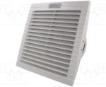 8029312259 I-ALFAATV4324-000, Fan: DC; axial; 24VDC; 255m3/h; 61dBA; ball bearing; IP54; RAL 7035 Hirschmann — изображение 2