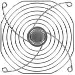 8006421132 08141, Fan Accessories 120mm Wire Form Fan Guard, Bright Nickel Chrome Finish Hirschmann