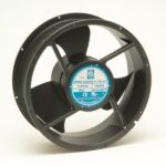 8033913882 OA254AN-11-2WB, Fan Tubeaxial 115VAC Round - 254mm Dia Ball 600.0 CFM (16.80m³/min) 2 Wire Leads Hirschmann