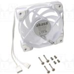 8025815023 AK-FN111-WH, Fan: DC; axial; 12VDC; 120x120x25mm; 32.7dBA; ball bearing; white Hirschmann