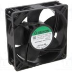 8033913581 CF4113HBT-1000U-A99, Fan Tubeaxial 100 ~ 240VAC Square - 120mm L x 120mm H Ball 109.0 CFM (3.05m³/min) 2 Wire Leads Hirschmann