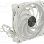 8025815343 AK-FN108-WH, Fan: DC; axial; 12VDC; 120x120x25mm; 31.8dBA; HDB; 500?2000rpm Hirschmann