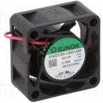 8017150482 EF40201BX-1000U-A99, Вентилятор осевой; 12В DC; 40x40x20мм; 18,7куб.м/ч; 28,5дБА Hirschmann