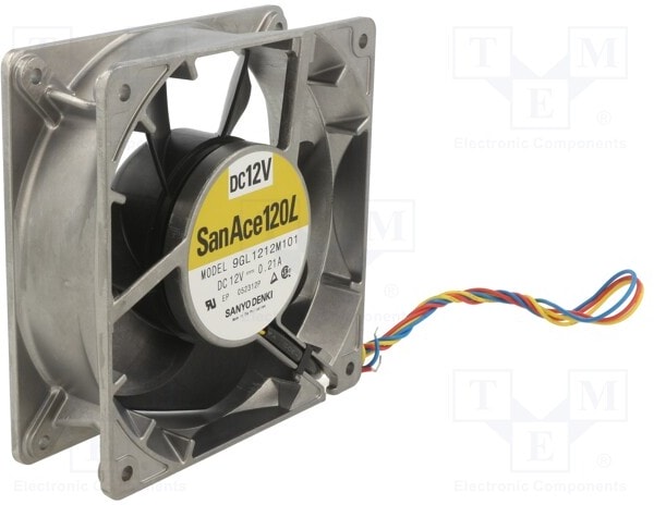 doc042528707 8005415484 9GL1212M101, DC Fans Axial Fan, 120x120x38mm, 12VDC, Long Life/High Performance, Ribless, Tach Hirschmann — изображение 1