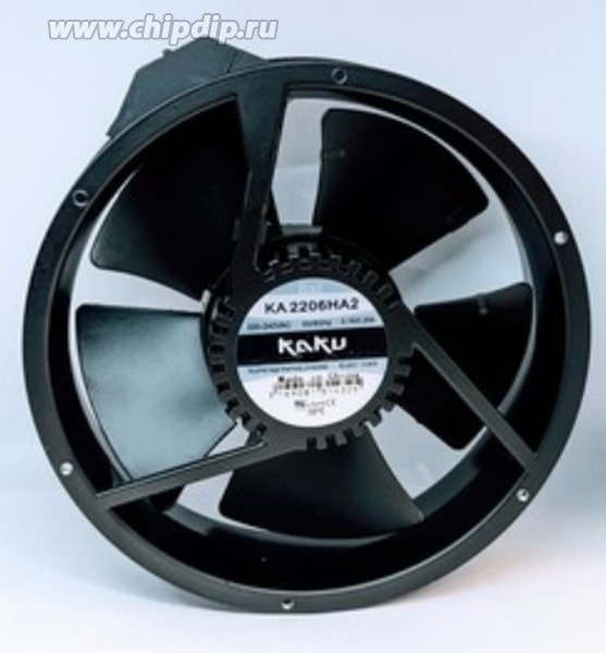 doc042687800 8017873835 Вентилятор KA2206HA2 KAKU KA2206HA2 (KA2206HA2BMT) 222x60мм 230V 53W 0.27A 220x60 () Hirschmann — изображение 1