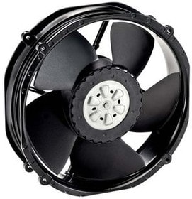 8005465530 2214F/2TDHO, DC Fans Tubeaxial Fan, 220x200x51mm, 24VDC, 464.7CFM, Speed Signal/Open Collector Output Hirschmann