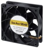 8028993470 9ADAW1201P1H001, EC Fans AC, DC Axial Fan, 120x120x38mm, 100-240VAC, Splash Proof, Rib, Tach/PWM, IP68 Hirschmann