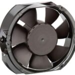 8004985462 6424/2U, DC Fans Tubeaxial, 172x150x51mm, 24V, 241.3CFM, 17W, 3400RPM, Ball, Tach, Speed Signal Hirschmann