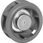 8004985780 R1G190-AC11-52, Blowers & Centrifugal Fans DC Backward-Curved Motorized Impeller, 190mm Round, 48VDC, 321CFM, 71W, 68dBA Hirschmann
