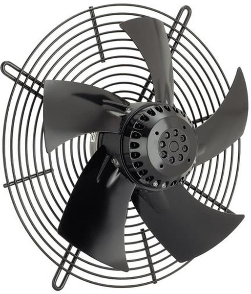 doc042809063 8005898302 S4E360-EC20-51, Fan Tubeaxial 230VAC Round - 400mm Dia Ball 1556.0 CFM (43.57m³/min) 2 Wire Leads Hirschmann — изображение 1