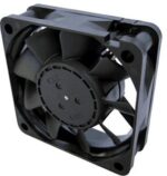 8008671230 06020SA-24N-AA-00, Fan Tubeaxial 24VDC Square - 60mm L x 60mm H Ball 20.5 CFM (0.574m³/min) 2 Wire Leads Hirschmann — изображение 2