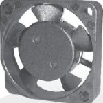 8005164204 AD0205MX-K50(TX), DC Fans Axial Fan, 25x25x6mm, 5VDC, 2.4CFM, 0.65W, 26dBA, 0.185"H2O, Hypro, Lead Wire Hirschmann