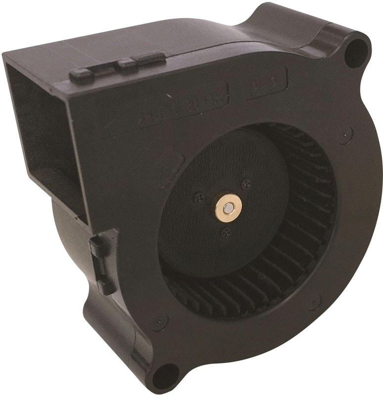 doc042899656 8034030273 05125GS-12N-AAD-0, Fan Blower 12VDC Square/Rounded - 51mm L x 51mm H Ball 7.1 CFM (0.199m³/min) 2 Wire Leads Hirschmann — изображение 1