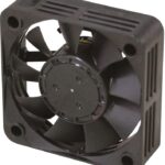 8009095452 05015SS-12N-AA-00, DC Axial Fan, 12 V, Square, 50 mm, 15 mm, Sleeve Bearing, 10.9 CFM Hirschmann