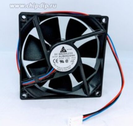 8015506696 Вентилятор Delta Electronics AUB0924HH DC 24V 0.25A 90x25 3pin () Hirschmann