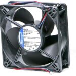 8004985288 4414L3, DC Fans DC Tubeaxial Fan, 119x119x38mm, 24VDC, 1W Hirschmann