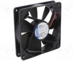8005849114 4484FM, Fan Tubeaxial 24VDC Square - 119mm L x 119mm H Ball 82.0 CFM (2.30m³/min) 2 Terminals Hirschmann — изображение 3