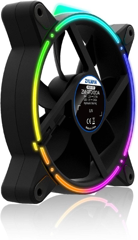 doc043026536 8030236863 Вентилятор Zalman ZM-RFD120A RGB (120мм, 25.6dB, 1500rpm, 3pin, подсветка) RTL Hirschmann — изображение 1