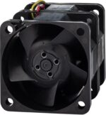 8008404927 04056EA-12R-EUB-2, DC Fans Tubeaxial Fan, 40x40x56mm, 12VDC, 30.3CFM, 15.6W, Flange, Ball, 4 Wire, Tach/PWM Hirschmann — изображение 2