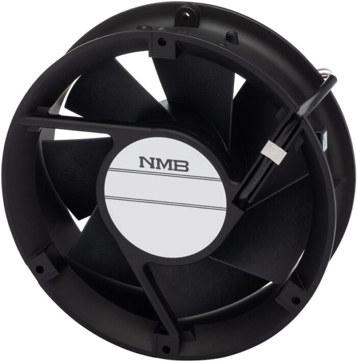 8006880865 17250VA-48R-EU-01, Fan Tubeaxial 48VDC Round - 172mm Dia Ball 346.1 CFM (9.69m³/min) 4 Wire Leads Hirschmann — изображение 2