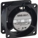 8033918186 06030PB-A1L-AA-00, FAN 60MM X 30MM 115VAC WIRE Hirschmann